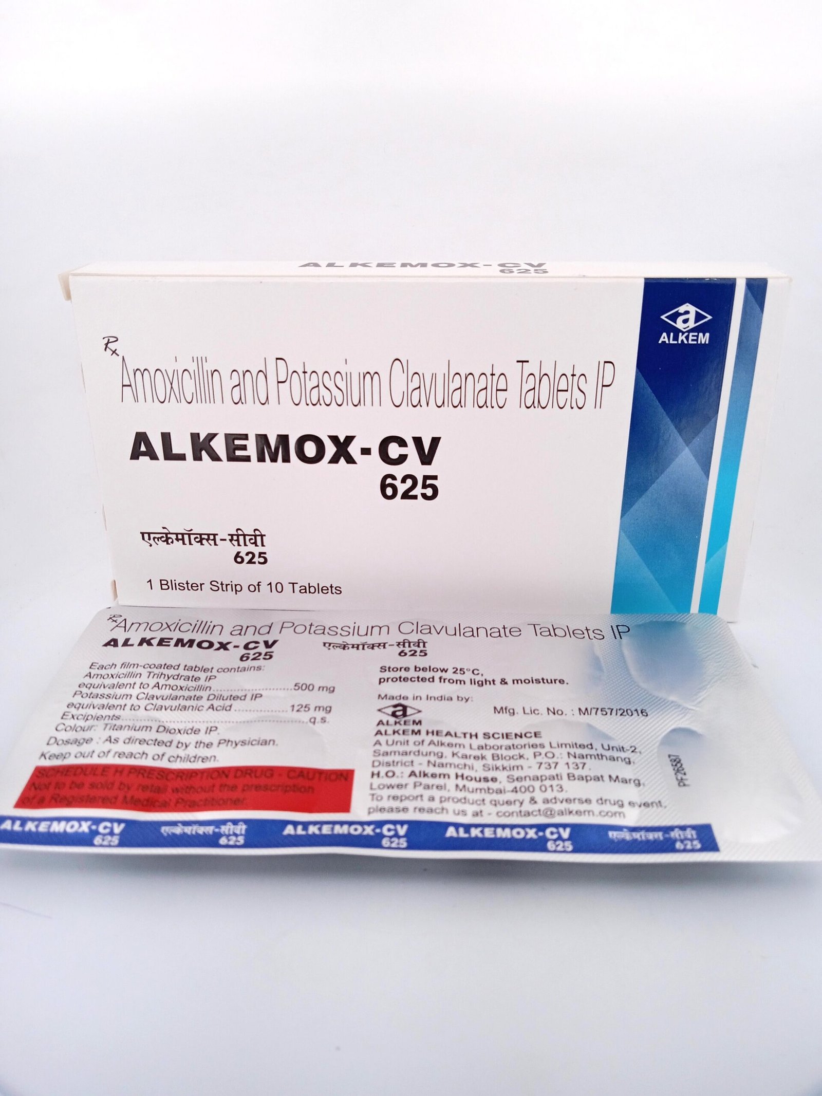 Alkemox CV 625mg Tablets (10 Tablets) - Image 3