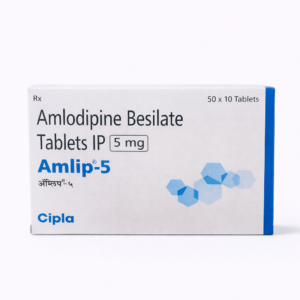 Amlip 5mg Tablets (10 Tablets)