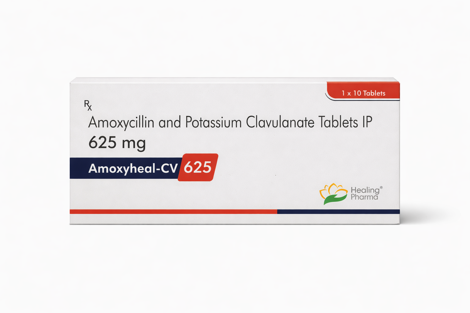 Amoxiheal-CV 625 (10 Tablets)