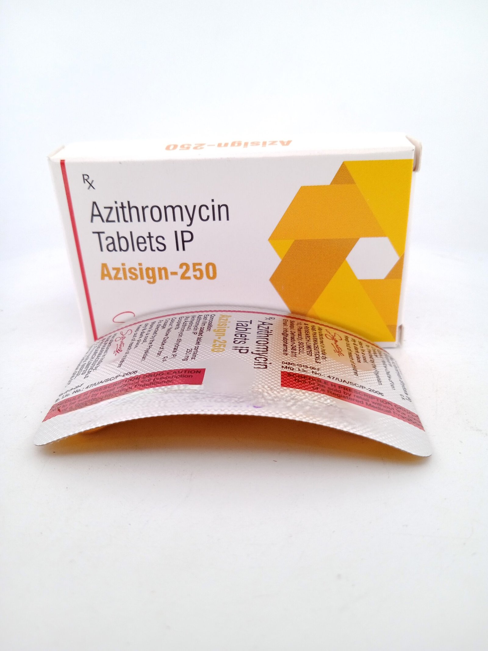 Azisign 250mg Tablets (6 Tablets) - Image 3