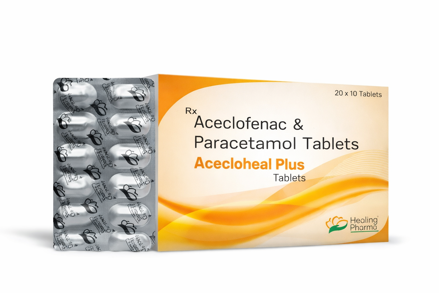 Acecloheal Plus Tablets (10 Tablets) - Image 3