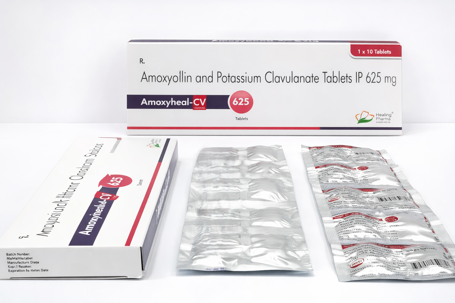 Amoxiheal-CV 625 (10 Tablets) - Image 2