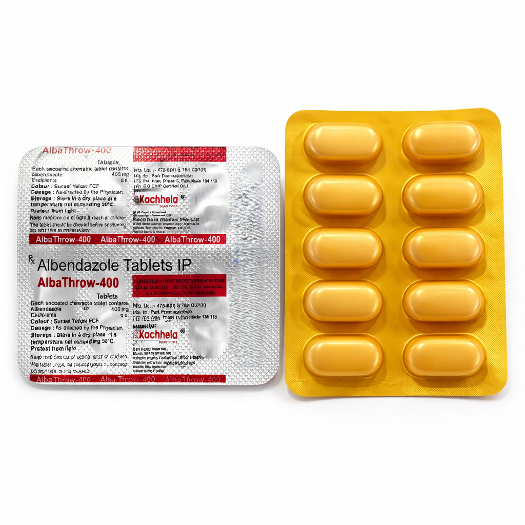 Alba Throw 400mg Tablets (10 Tablets) - Image 3
