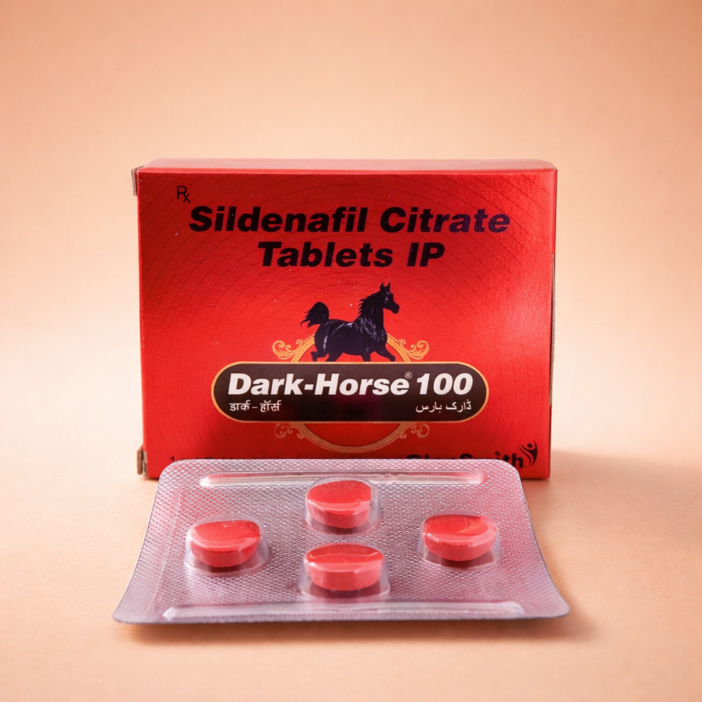 Dark Horse 100mg Tablets (4 Tablets)