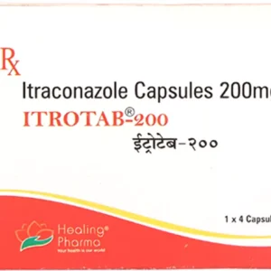 Itrotab 200mg Capsules (4 Capsules)